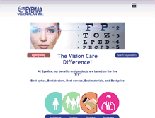 Tablet Screenshot of eyemaxinc.com